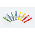 top quatity pen pegs , set of 24 pcs plastic pegs with Colourful,